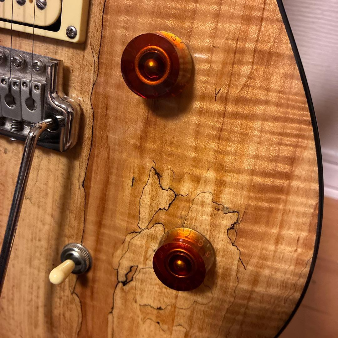 PRS Custom 24 SEイケベSP スポルテッドメイプル　純正ロックペグ