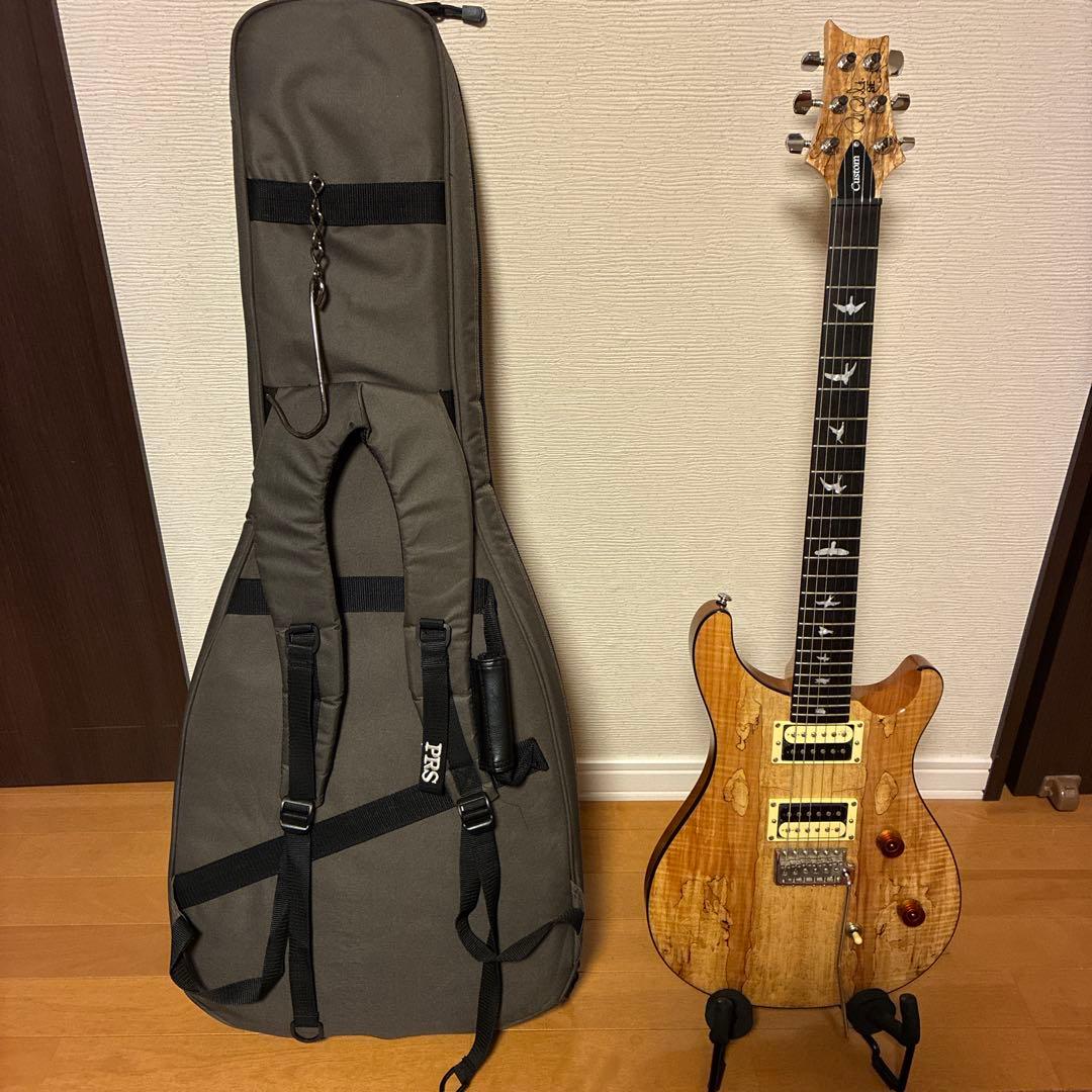 PRS Custom 24 SEイケベSP スポルテッドメイプル　純正ロックペグ