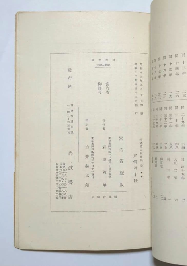 明治天皇御集 昭憲皇太后御集 岩波文庫 初版 2冊セット
