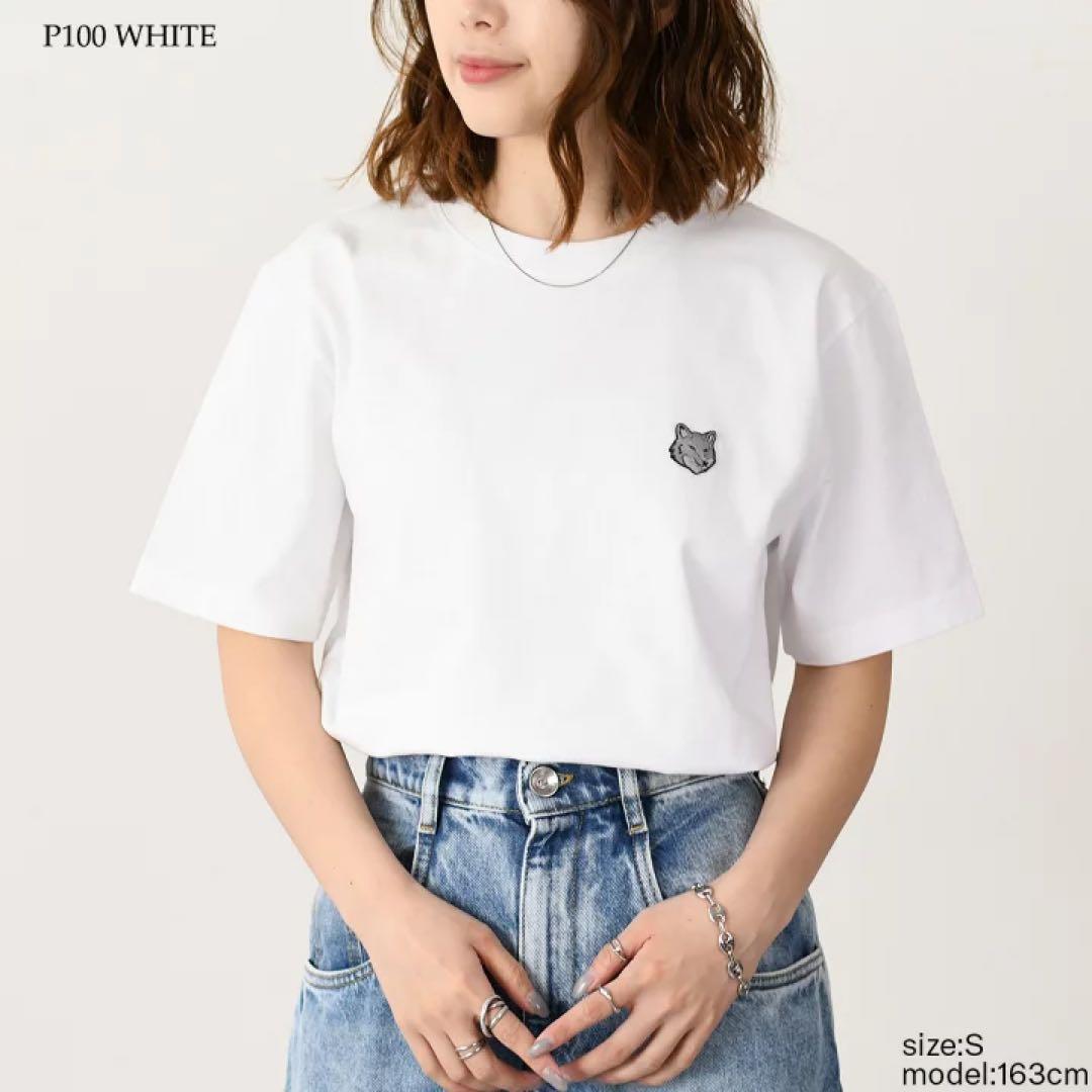 メゾンキツネ シルバーフォックス 半袖Tシャツ ※3/22まで