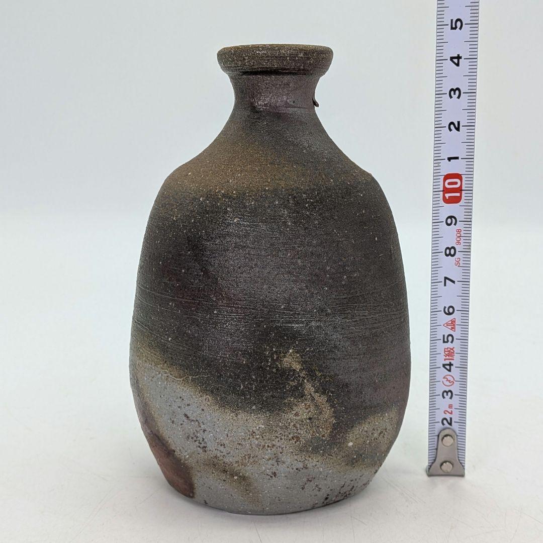 森神仙 備前焼 徳利 共箱共布栞 とっくり 酒器 食器 一輪挿し花入 花器 花瓶