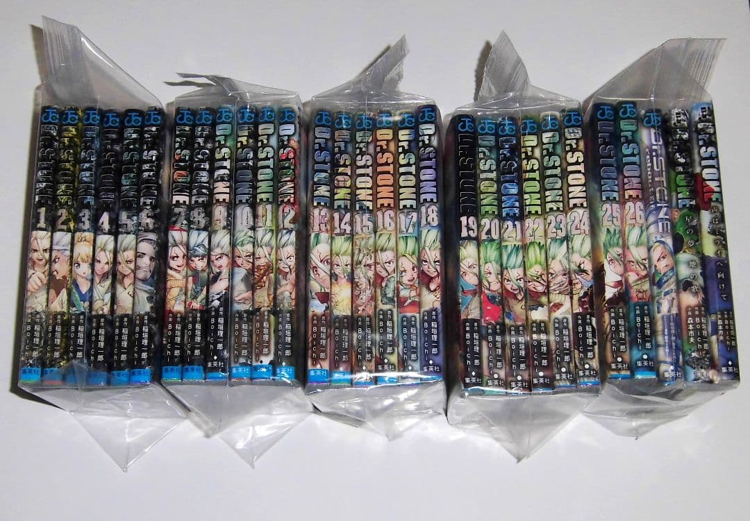 Dr.STONE 1～26 + スピンオフ漫画 & ノベライズ2冊 セット