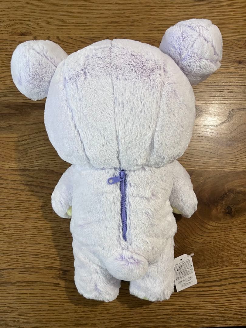【美品】リラックマ　シャーベットぬいぐるみ（M） パープル