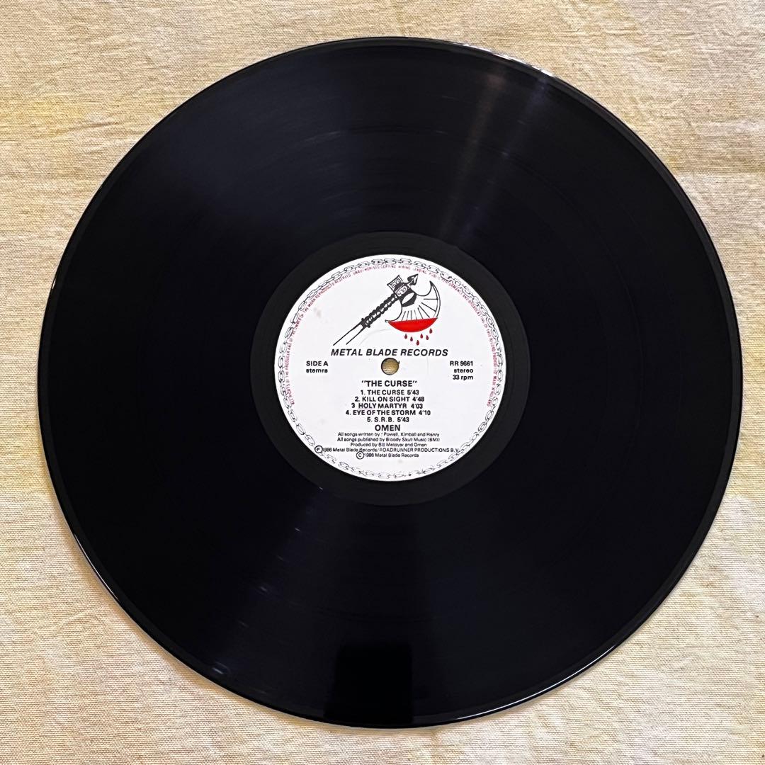 洋楽 EU LP OMEN THE CURSE RR9661