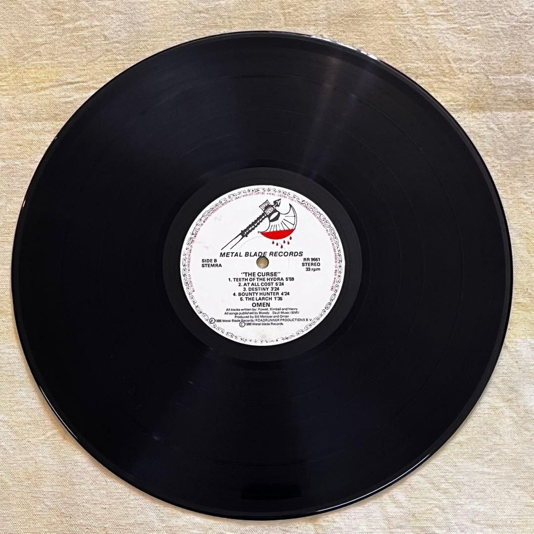 洋楽 EU LP OMEN THE CURSE RR9661