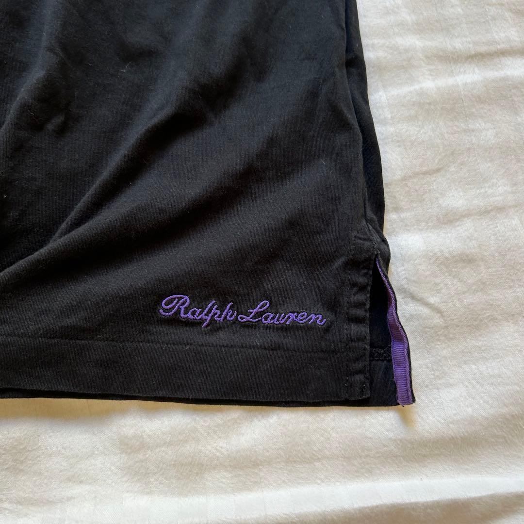 [極上]最高級ライン　ralph lauren パープルレーベル　無地T