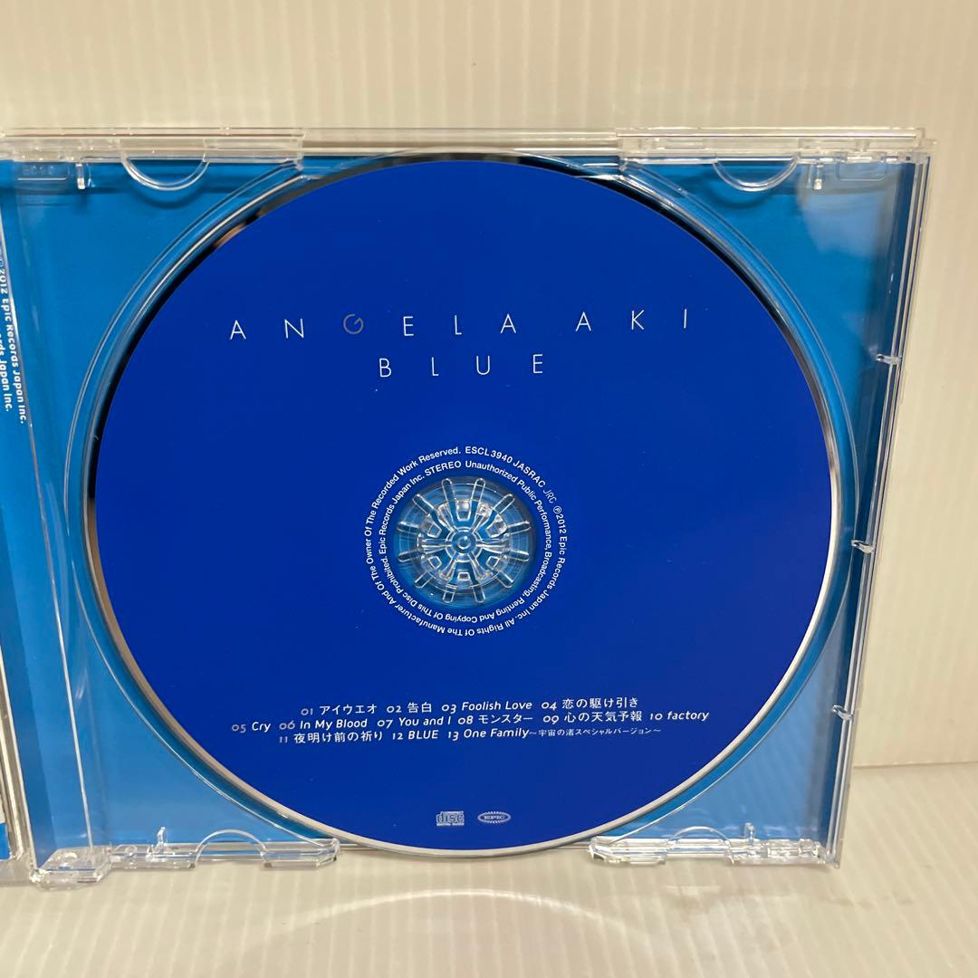 【直筆サイン入りアルバム】ANGELA AKI アンジェラ・アキ / BLUE