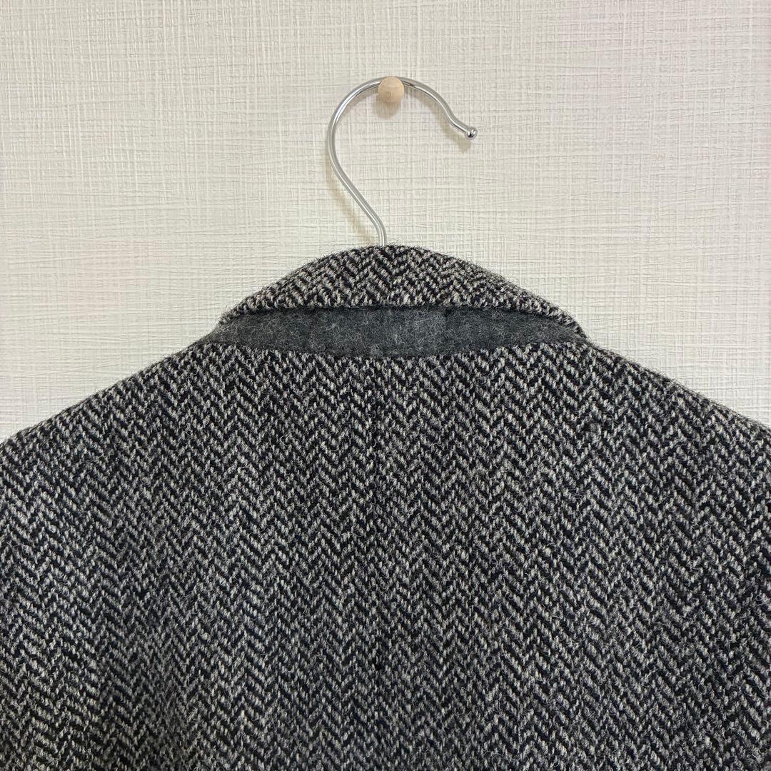 HarrisTweed ハリスツイードテーラードジャケット42Rカナダ製Lサイズ