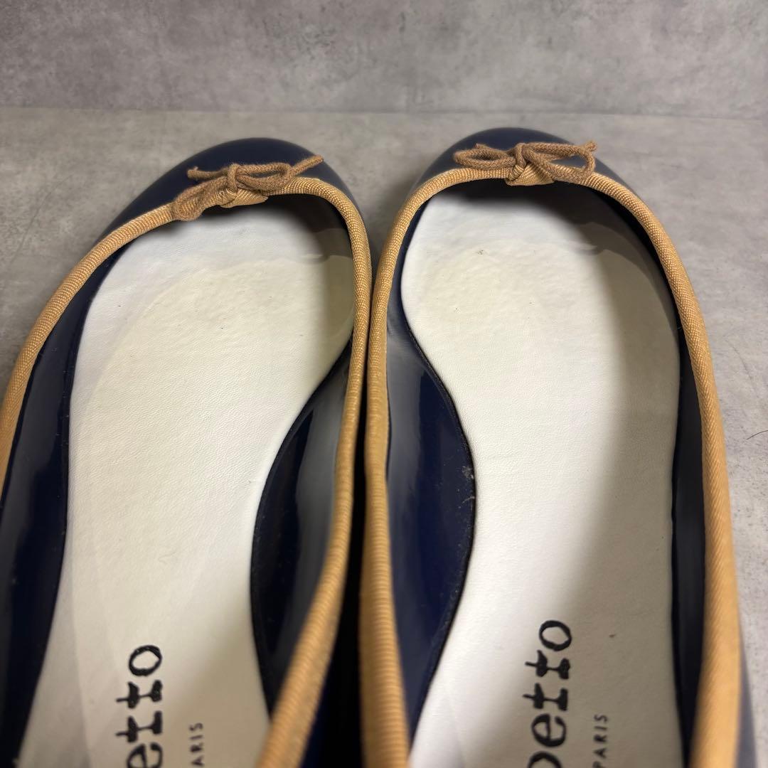 希少サイズ Repetto　レペット　レインシューズ　ネイビー　41