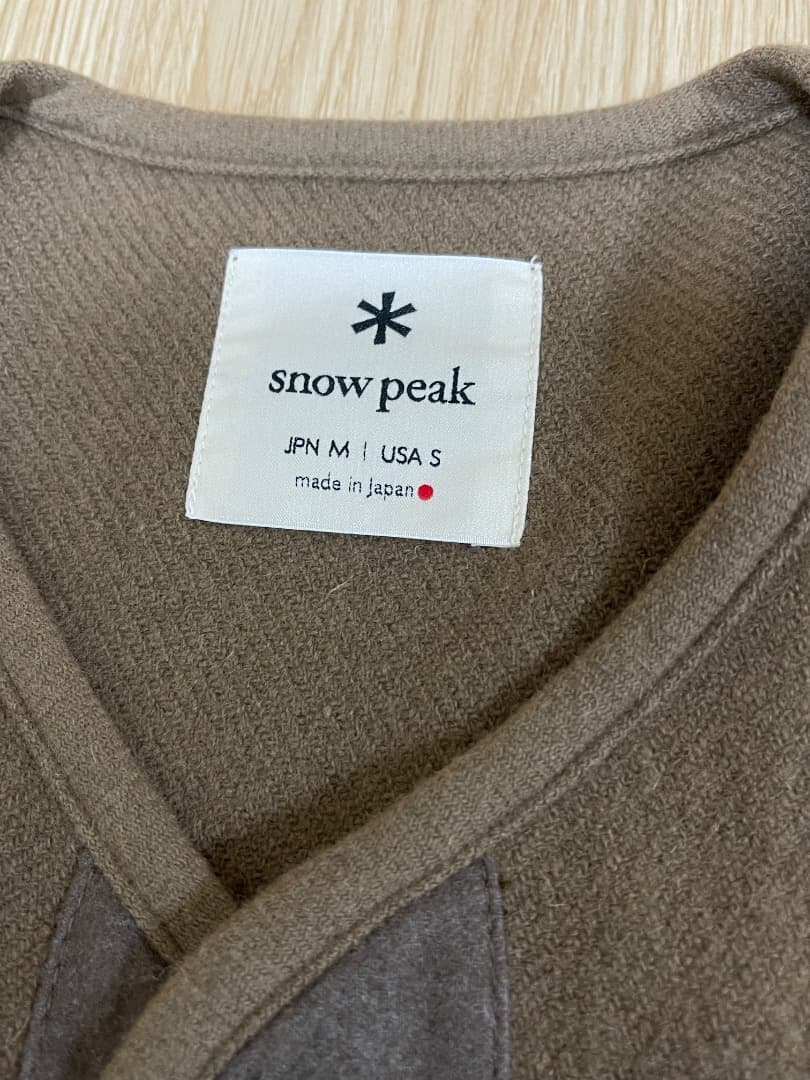  peak 暖かいブラウンカーディガン ジャケット JPN M