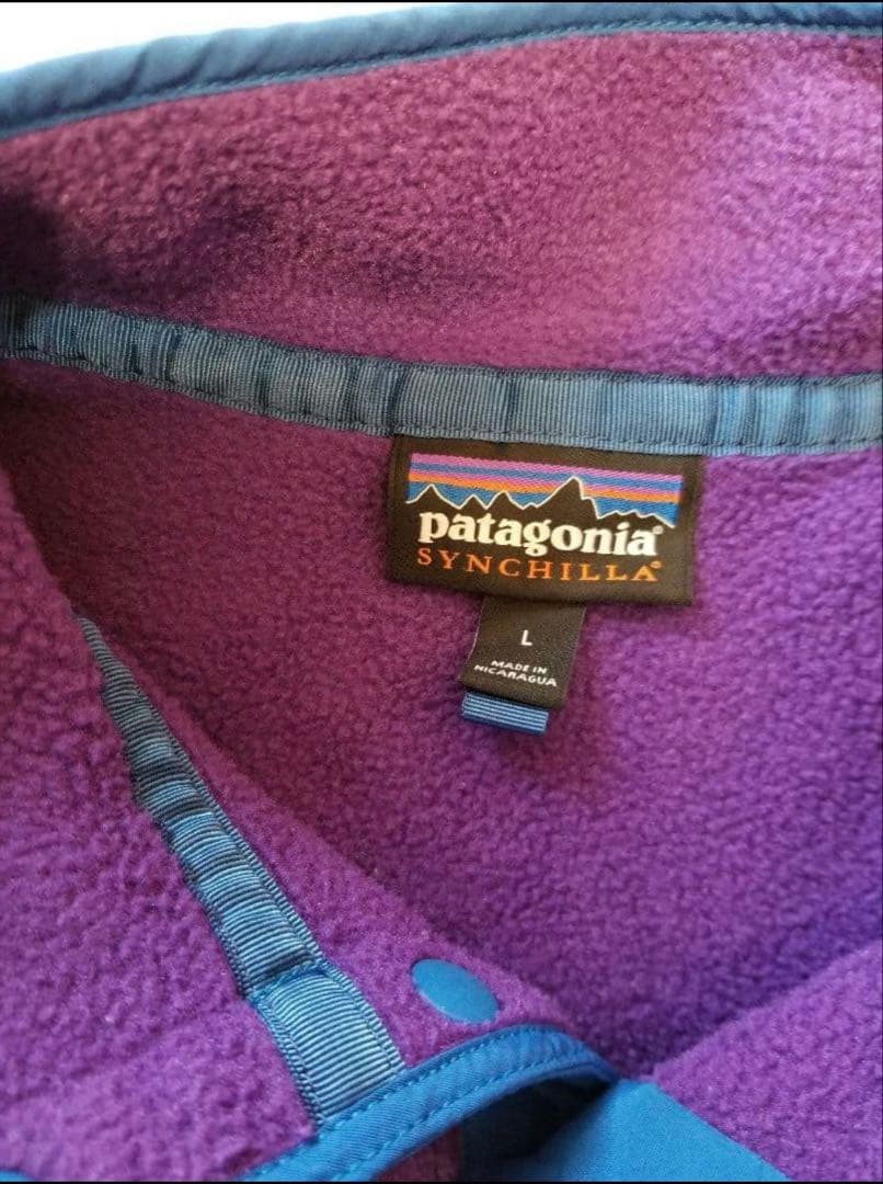 patagonia パタゴニア　シンチラスナップt Lサイズ