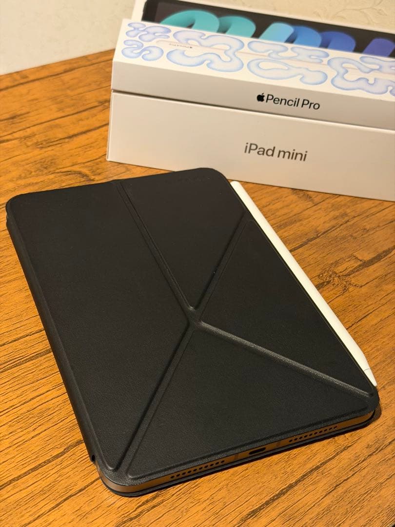 極美品 iPad mini 第7世代セルラー 128GB Pencil Pro付