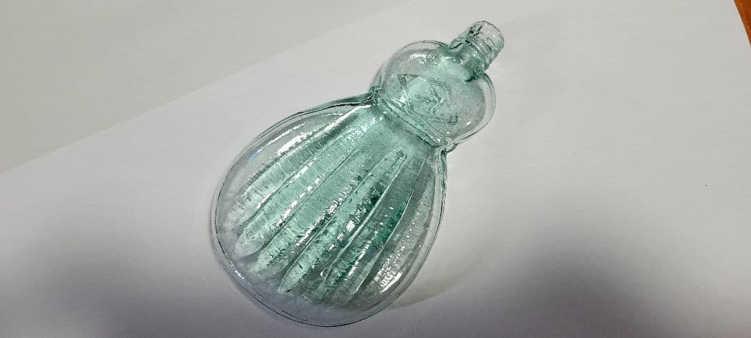 レトロ瓶　瓢箪型金平糖瓶