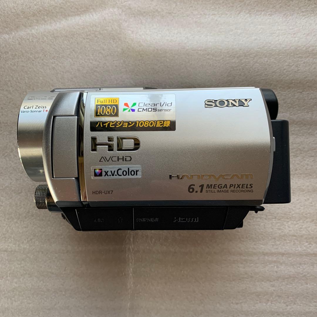 SONY HDR-UX7 美品 元箱 説明書付属品等 完品 HDMIケーブル付き