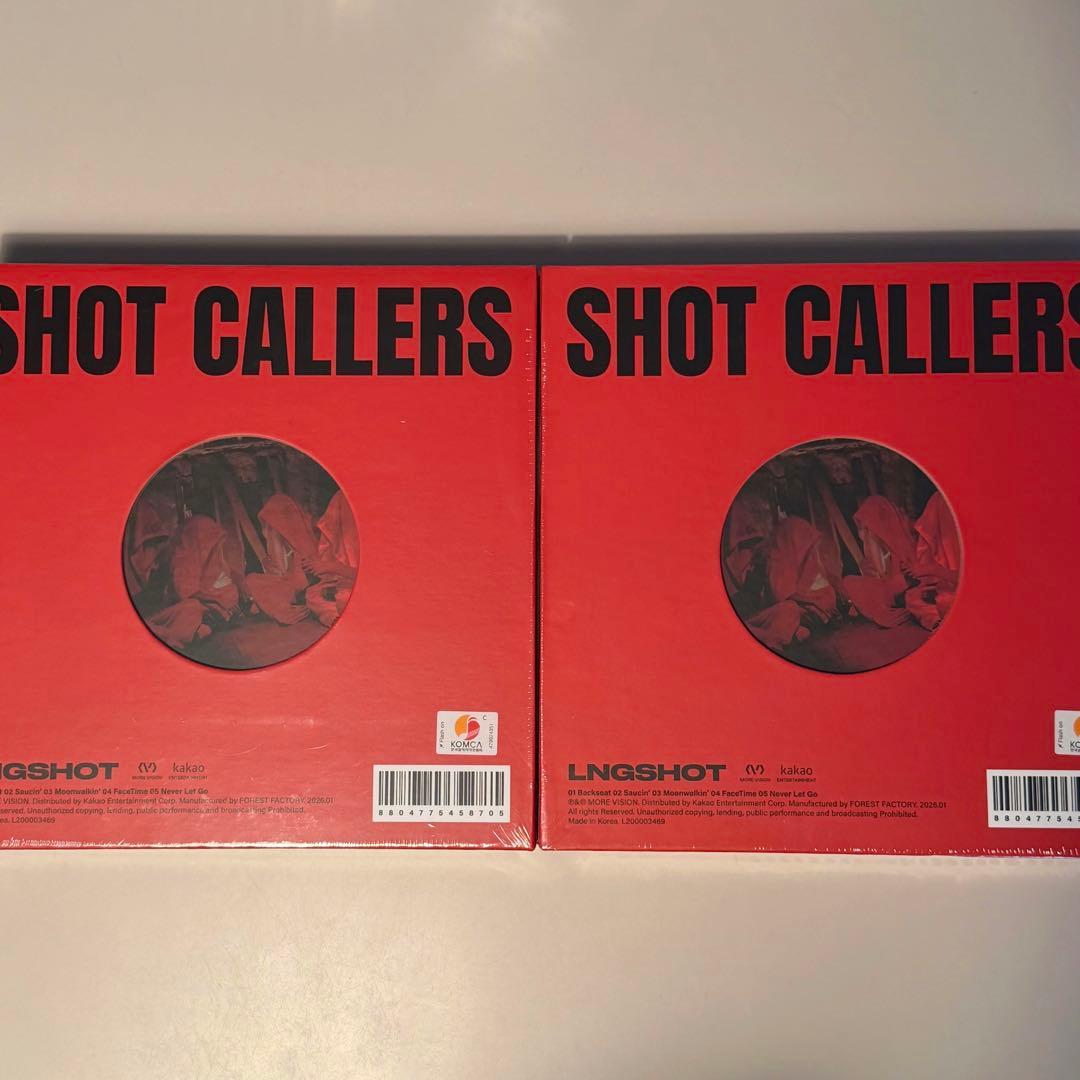 LNGSHOT SHOT CALLERS standard ver. アルバム