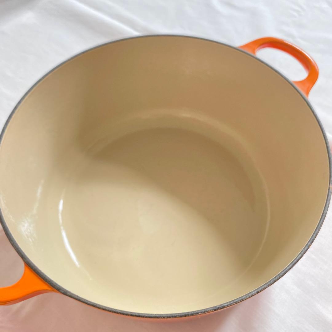 LE CREUSET ル・クルーゼ 鍋 オレンジ 26cm