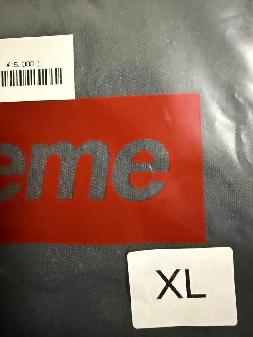 新品未使用 Supreme Split S/S Top BLACK 黒 XL