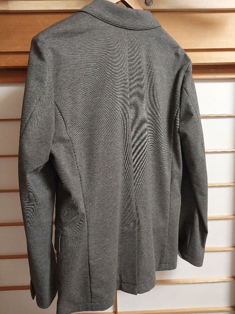 美品　SOLIDO ソリード テーラードジャケット グレー 04（L相当）日本製