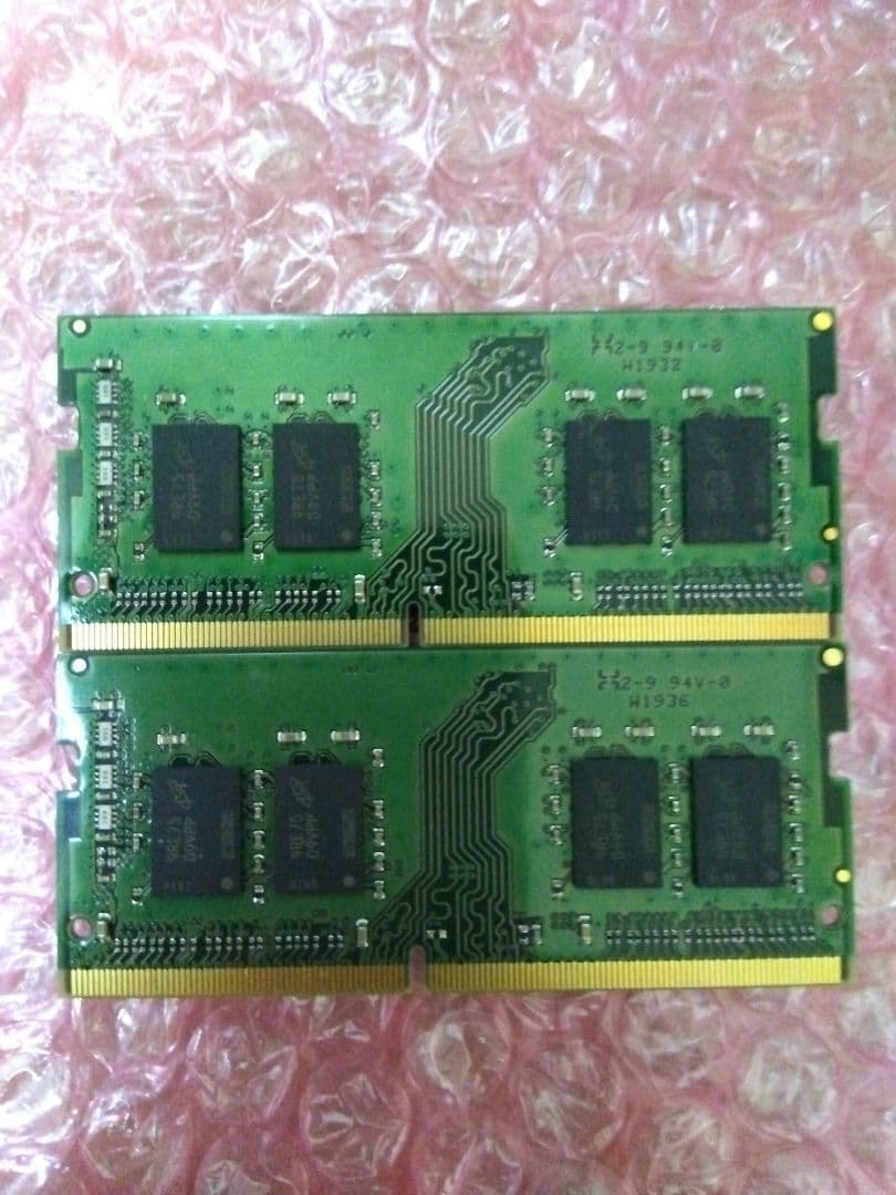 ノートパソコン用DDR4 メモリー 16GB(8GB×2枚)　PC4-2666V