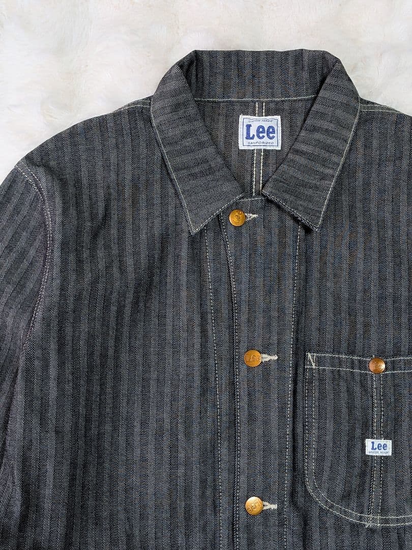 美品 Lee ヘリンボーン カバーオール LGT027 XL