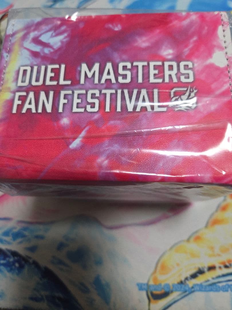 轟く侵略 レッドゾーン 合皮デッキケース 新品未開封　デュエマファンフェス