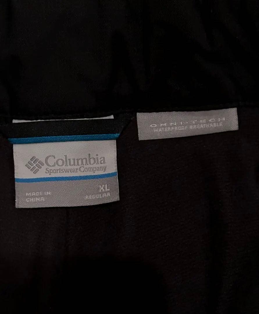 Columbia コロンビア オムニテック スキー スノーボード パンツ 黒XL