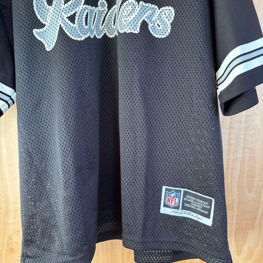 Yze 　　　NFL レイダースラスベガス メッシュゲームシャツ
