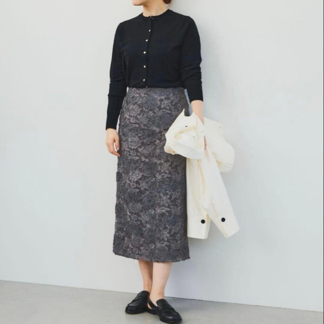 ♡*♡様 【新品】 新作　IENA イエナ シアーフラワーレーススカート　ウエス