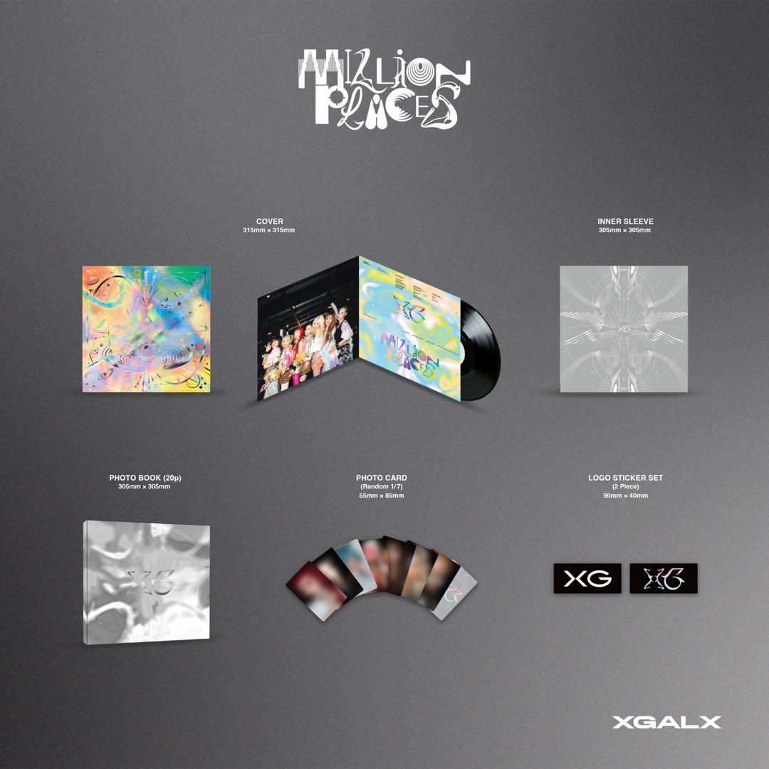 MILLION PLACES - XG レコード vinyl
