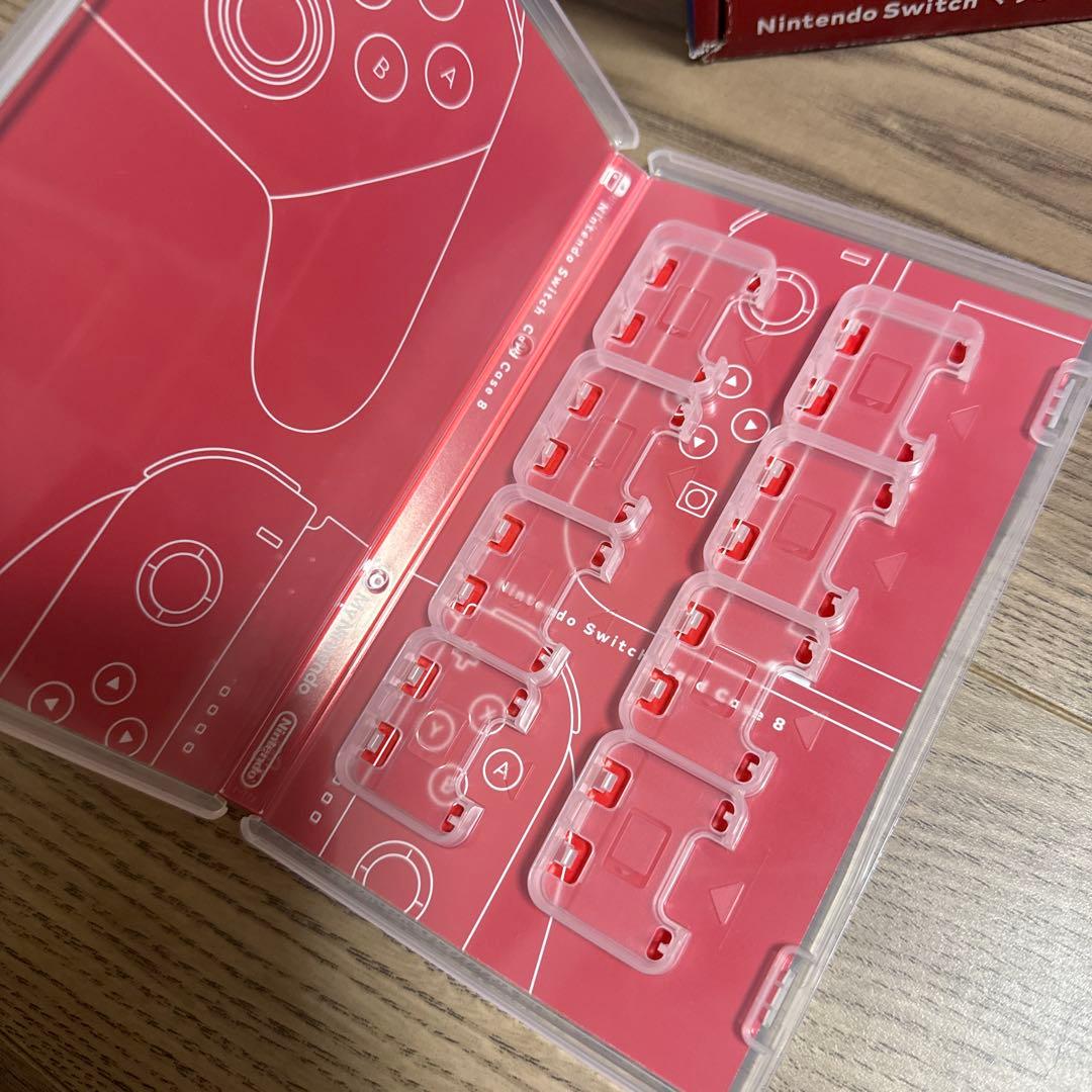 Nintendo Switch マリオレッド 本体 ケース付き 外箱 おまけ付き