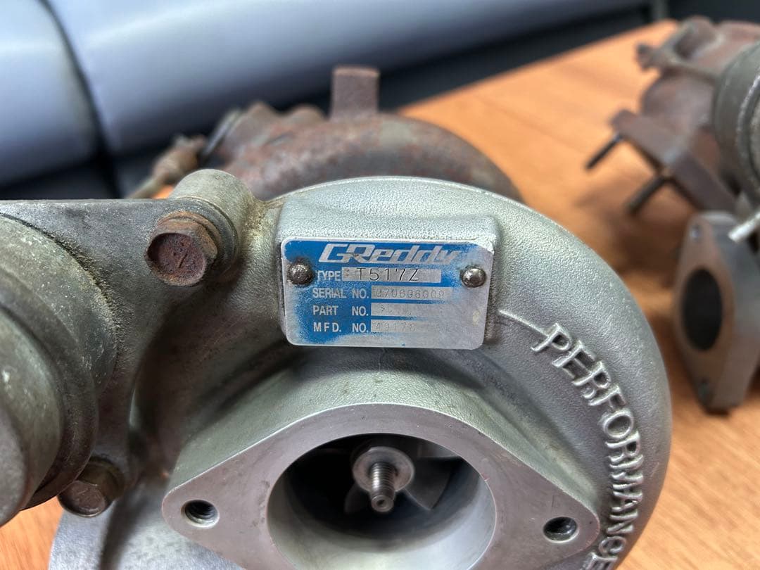 RB26 t517zターボチャージャー 2個 トラストTRUST GReddy