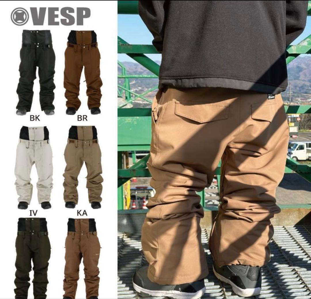VESP ベスプ メンズ レディース スノーボードウェア パンツ Lサイズ