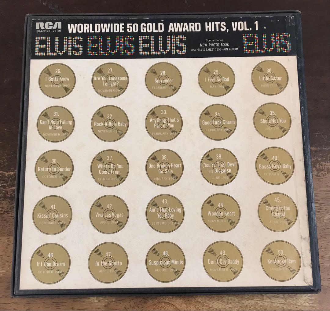 ■極美盤◾️エルヴィス全100曲収録8LP/2ボックスまとめて■ELVIS PRE