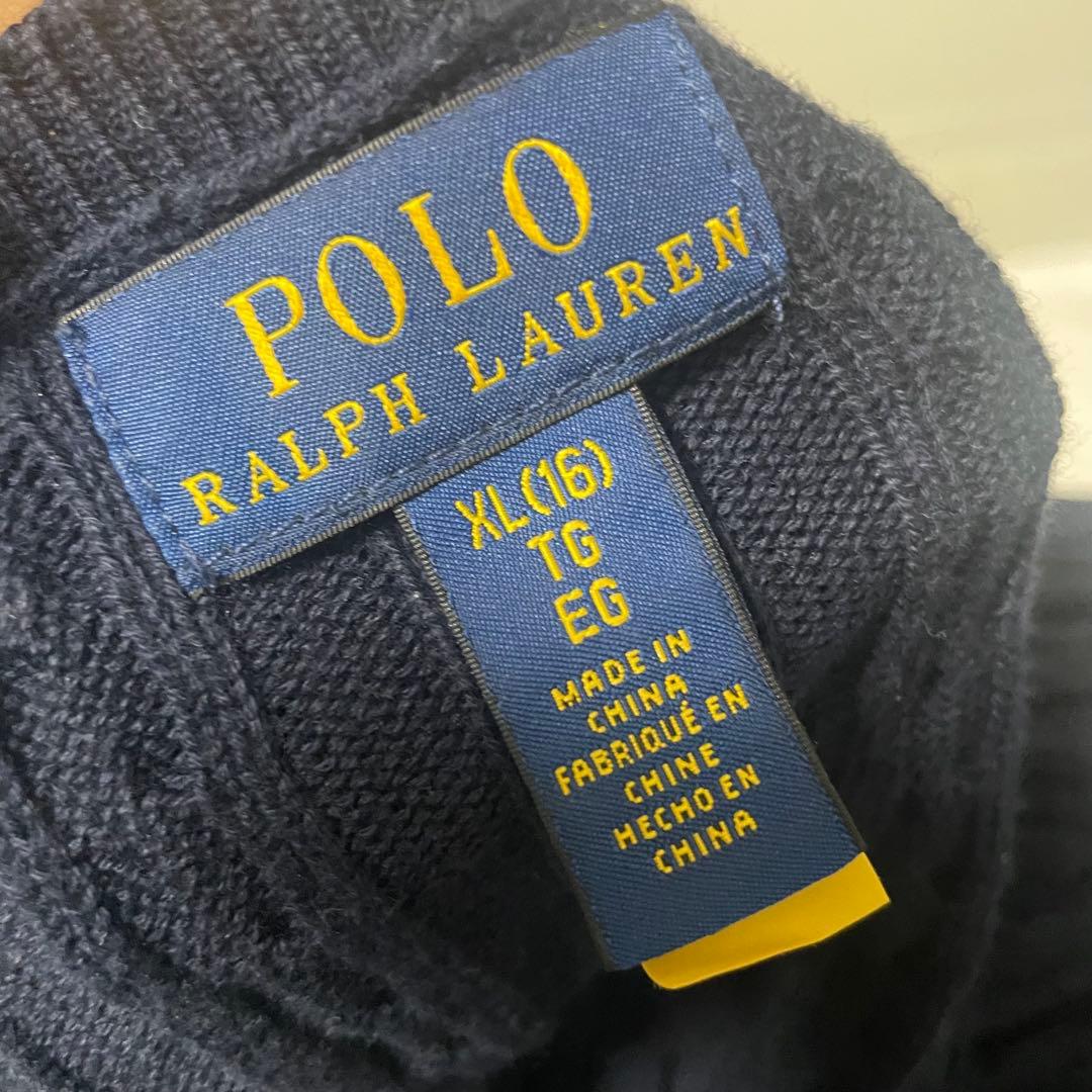 ralph lauren kids ミニケーブル コットン カーディガン キッズ