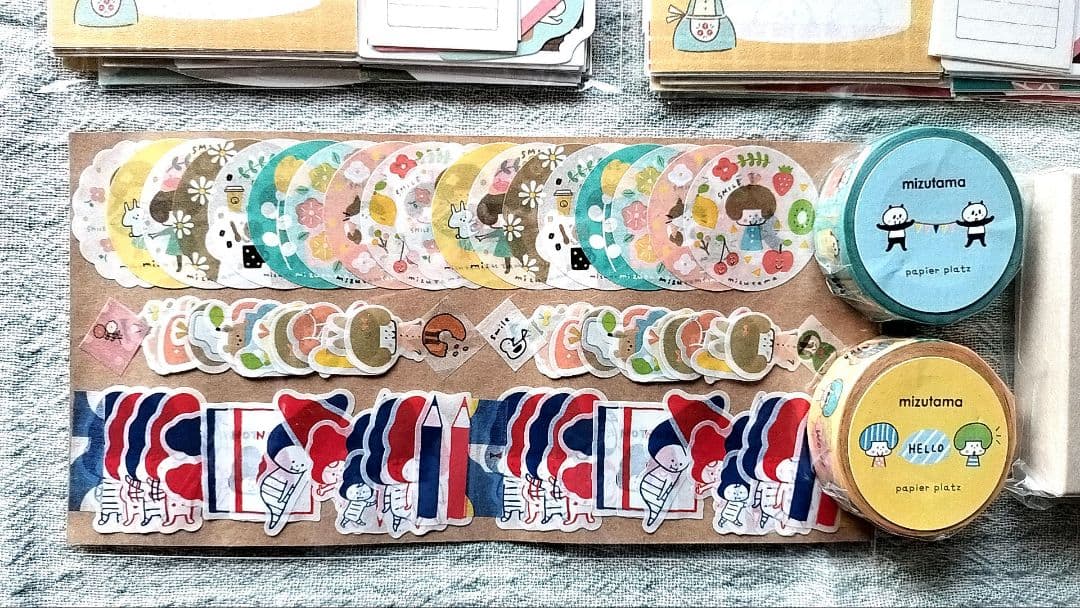 (*˙˘˙*)”ꕤ えっこさま専用 mizutamaさん メモ マスキングテープ