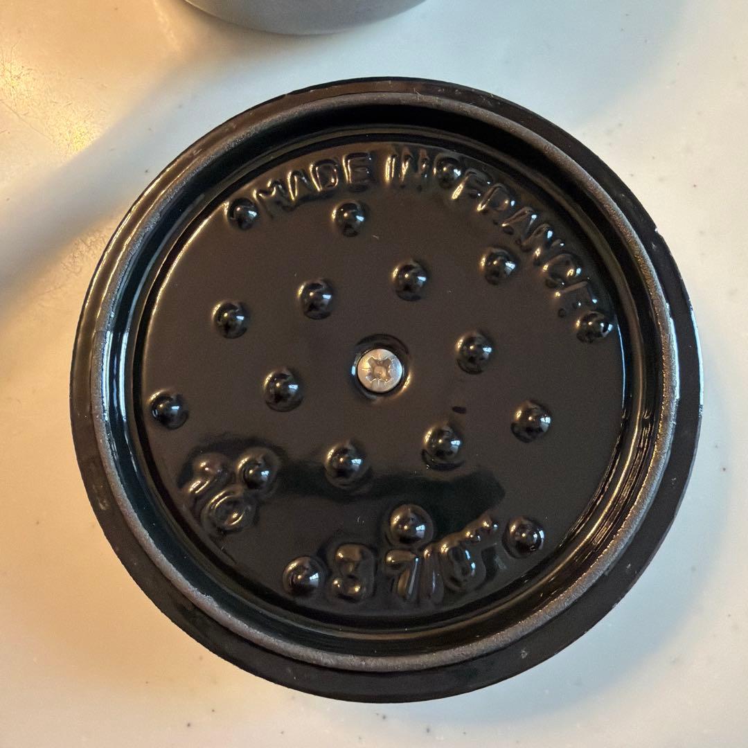 【未使用】ストウブ staub ミニソースパン　10cm グレー
