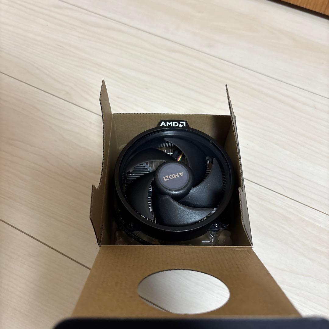 ASUS B450M-A+Ryzen 5 3600+リテールクーラー(未使用)