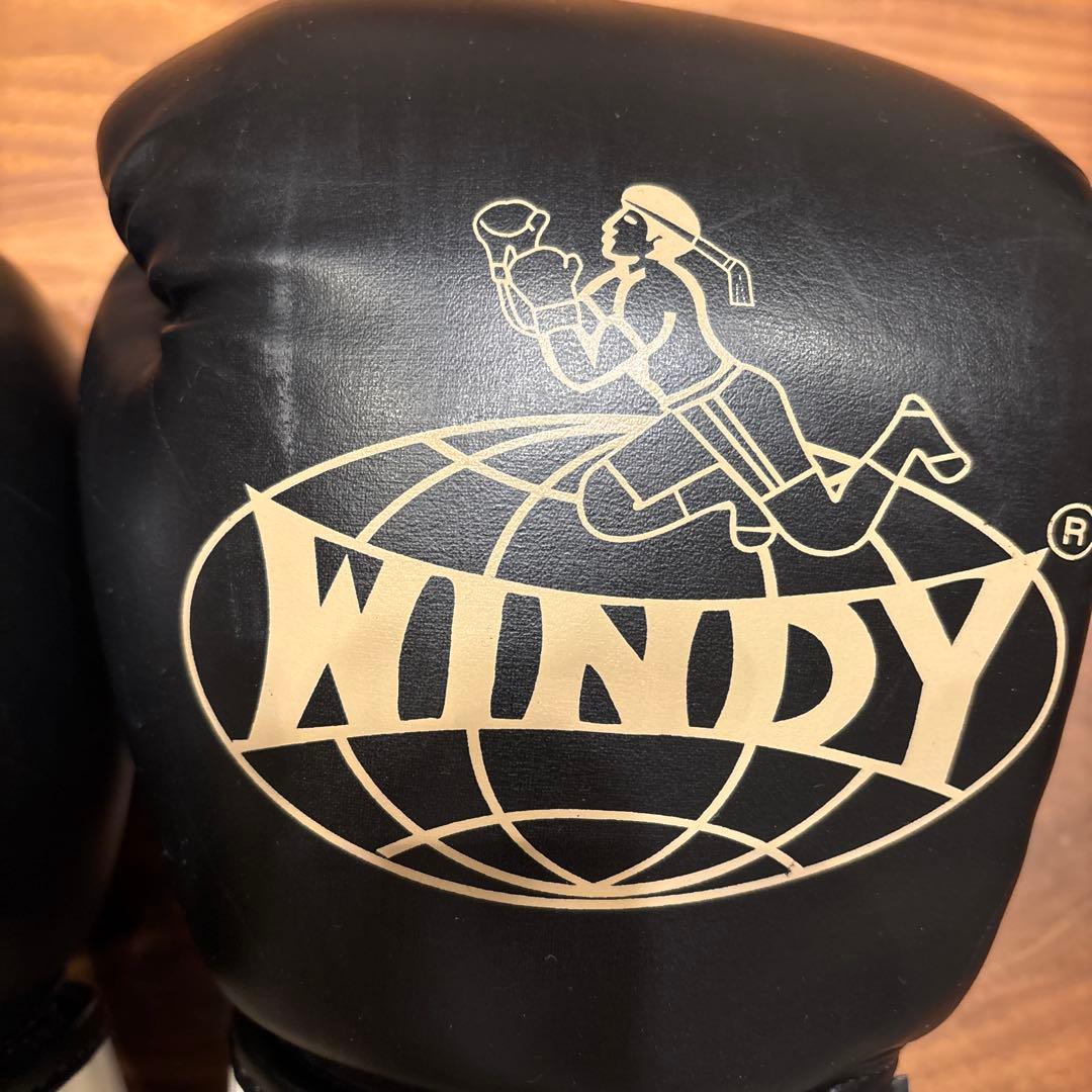 WINDY ボクシンググローブ ブラック　12oz