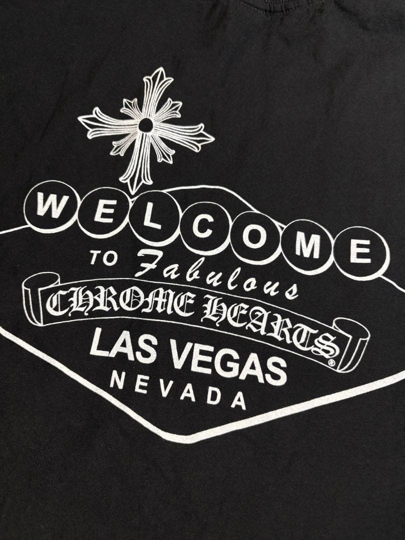 CHROME HEARTS クロムハーツ ラスベガス 限定 Tシャツ L 黒