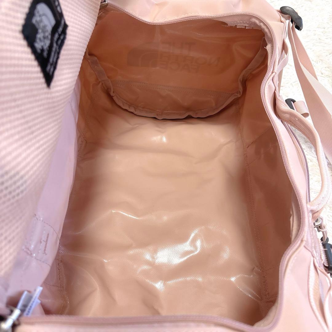 【未使用級】ノースフェイス ダッフルバッグ 31L ピンク ボストン 2way