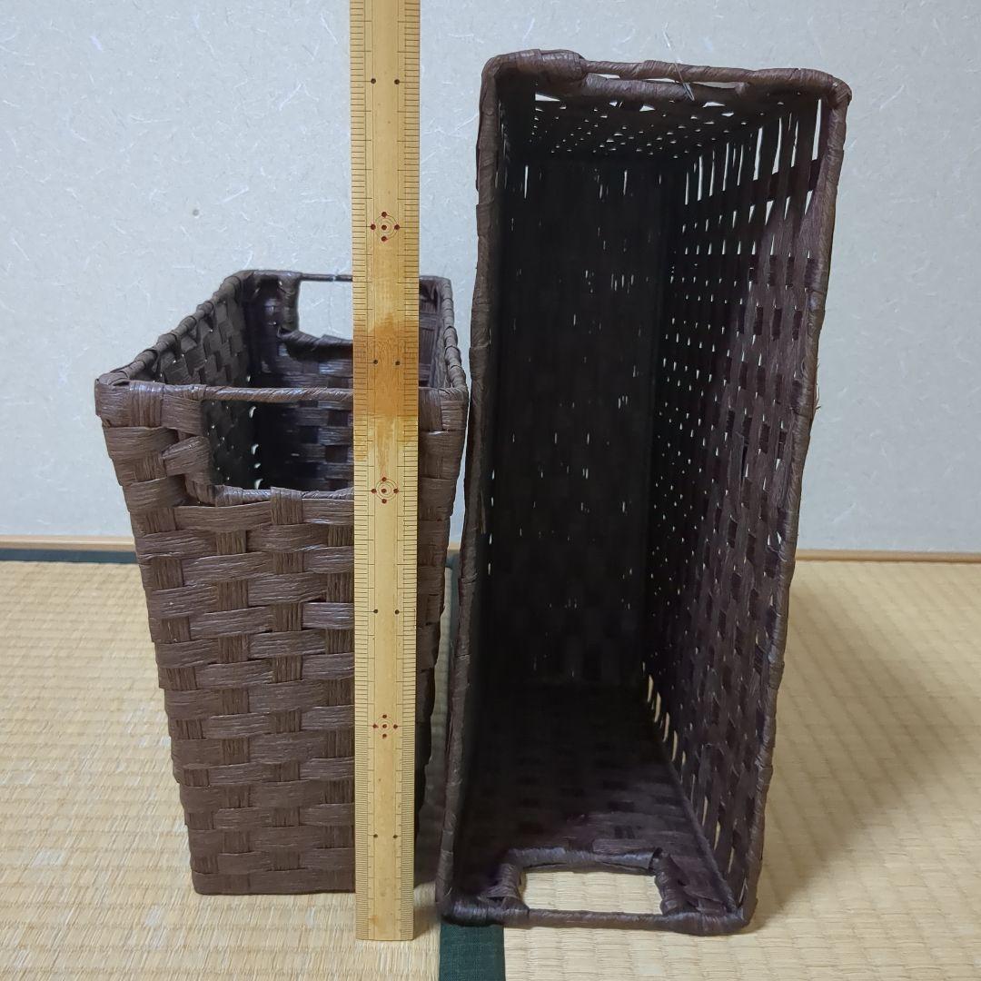 クマ✿収納バスケットセット 内布付き 蓋付き収納ボックス マガジンラック