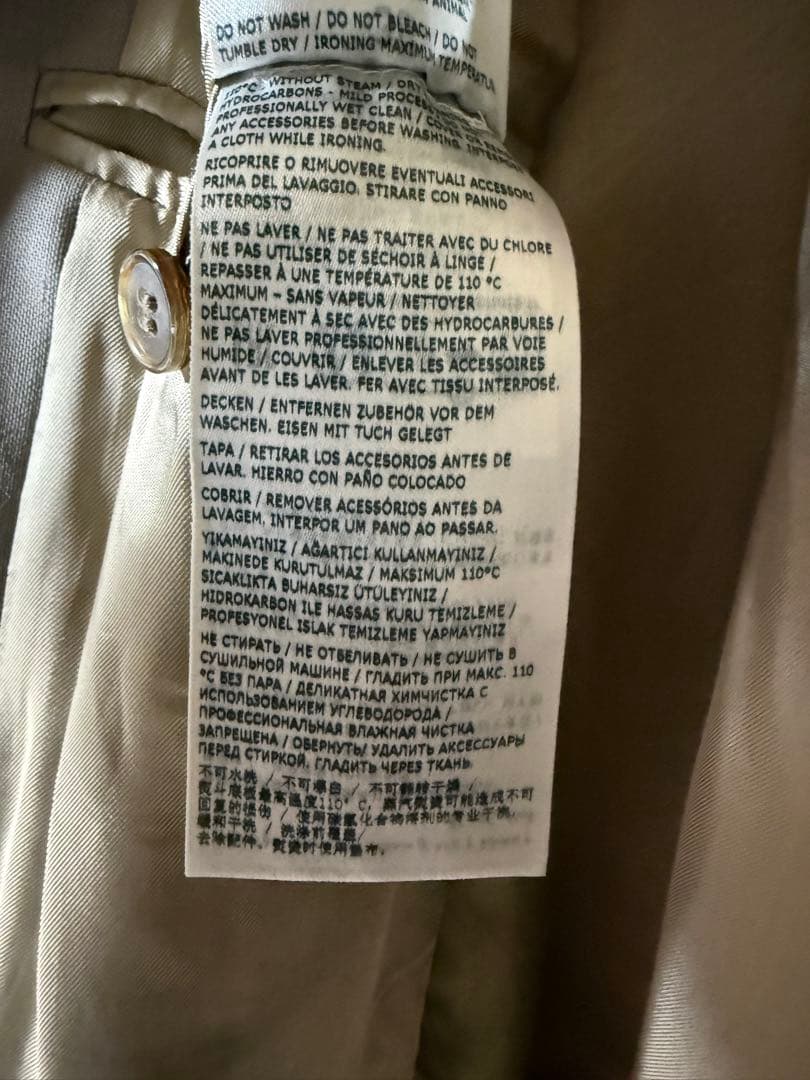 23ss maison margiela ウールブレザー　38