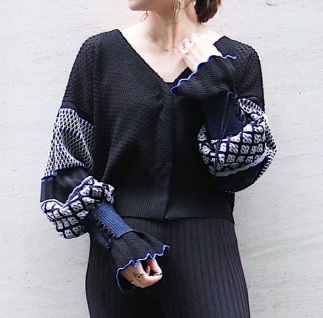 新品　Mame Kurogouchi　カーディガン
