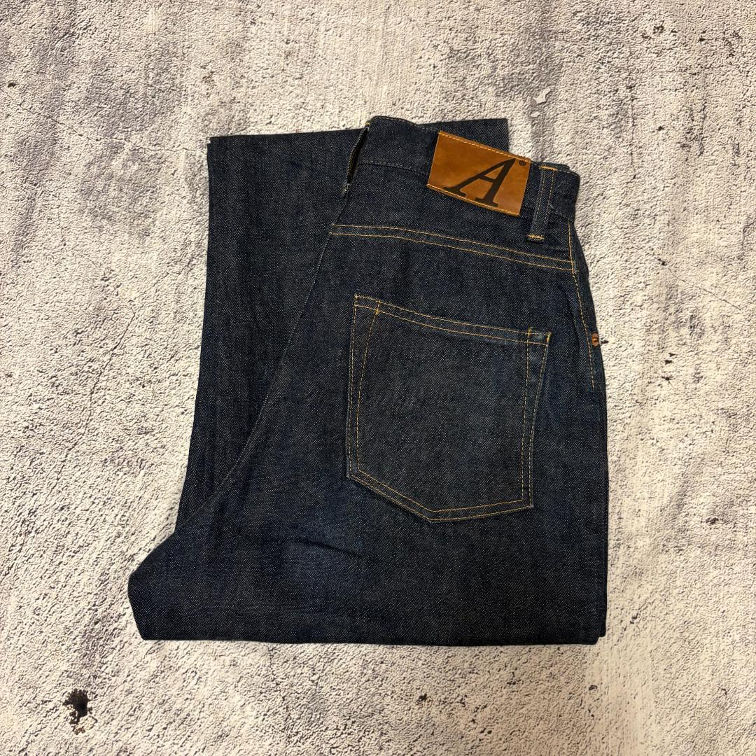 ANATOMICA ストレートデニムパンツ ハイウエスト