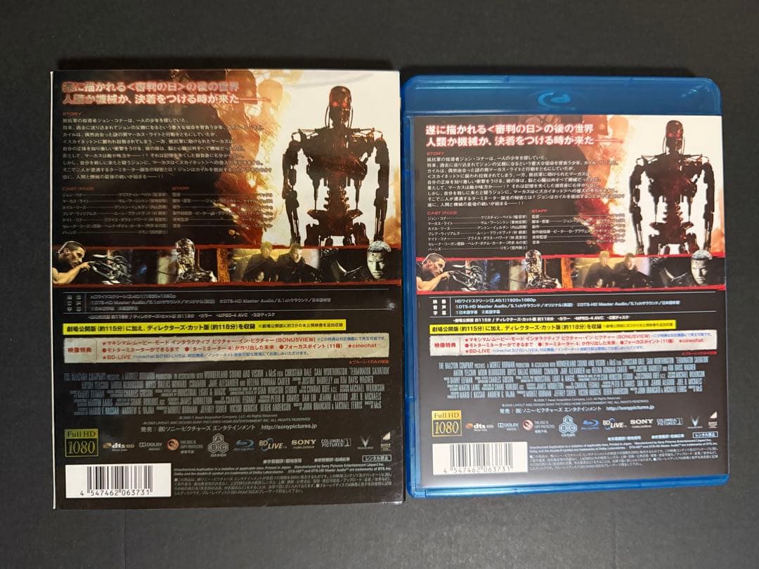 ターミネーター 6作品セット⚠️新起動/ジェニシスはBlu-ray＋純正ケースのみ