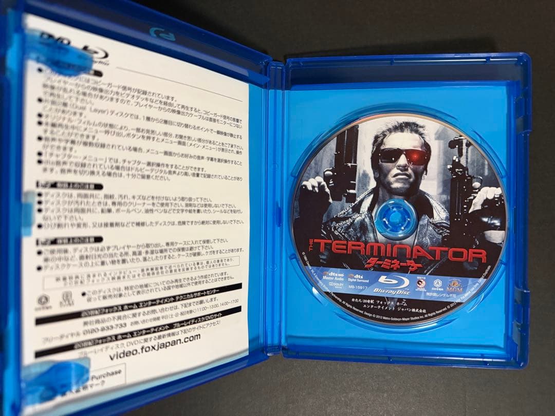 ターミネーター 6作品セット⚠️新起動/ジェニシスはBlu-ray＋純正ケースのみ