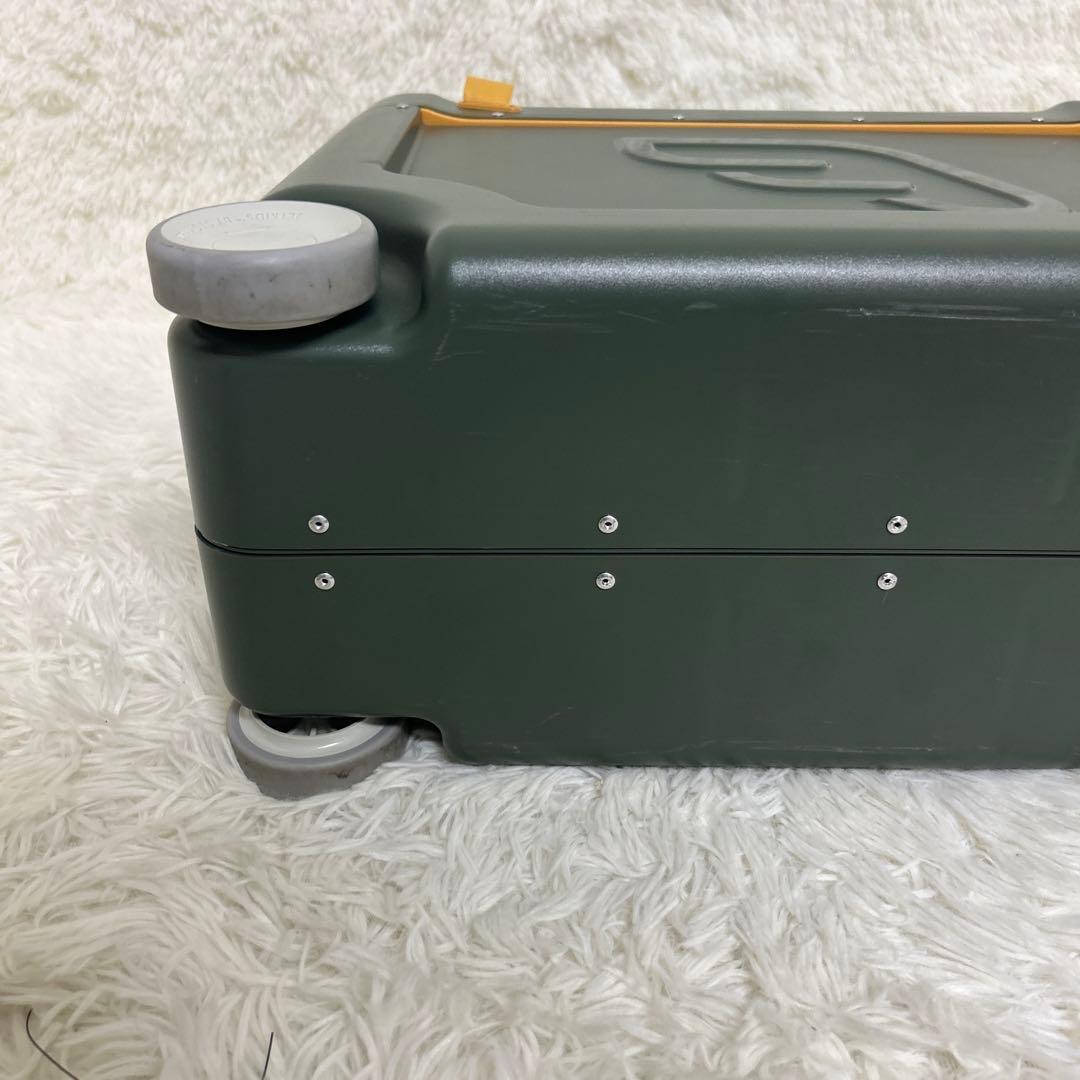 【美品】STOKKE JETKIDS グリーン 収納ボックス　付属品付き