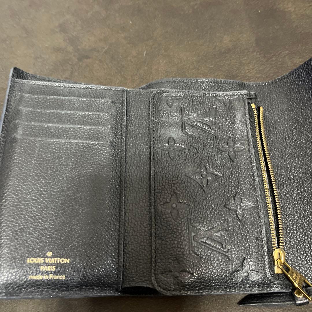 Louis Vuitton 二つ折り財布 ブラック