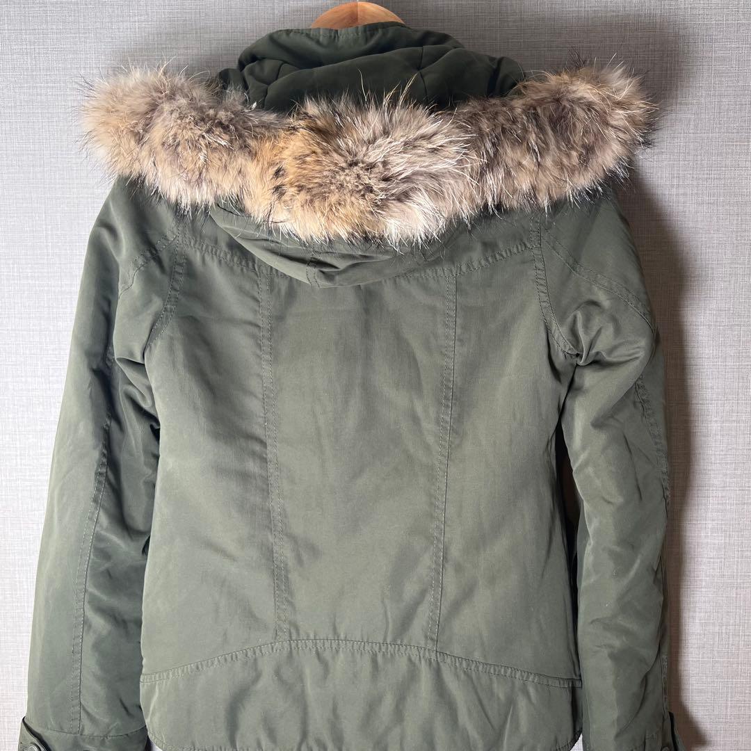 美品【SLY】3WAYファイヤーマンバックルミリタリージャケット ボアライナー