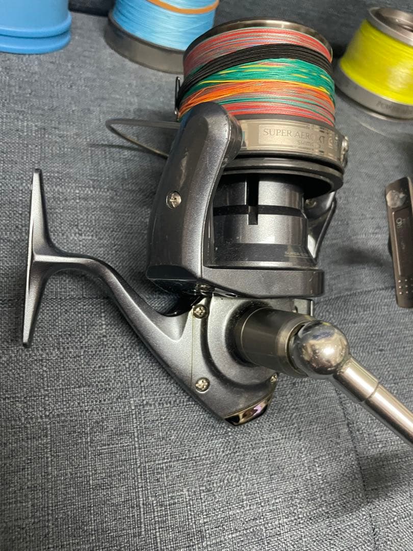 SHIMANO シマノ リール3個まとめ売り パワーエアロ スーパーエアロ